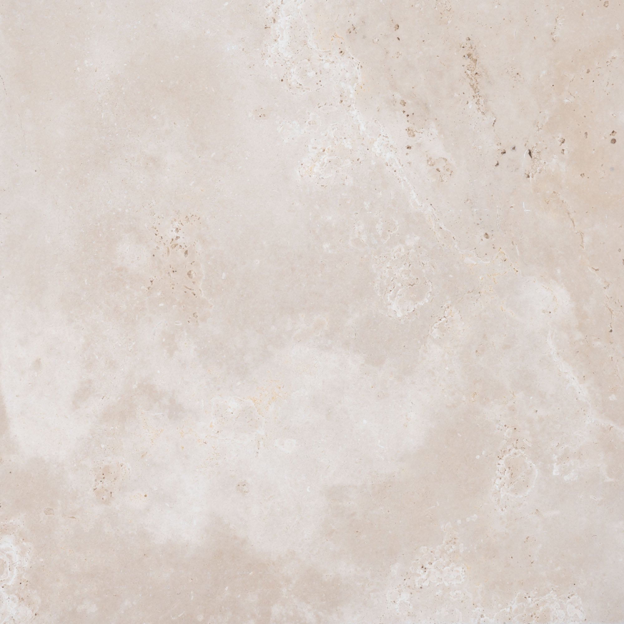 Ivory Travertine Tumbled 24x24 3cm Paver - Premium
