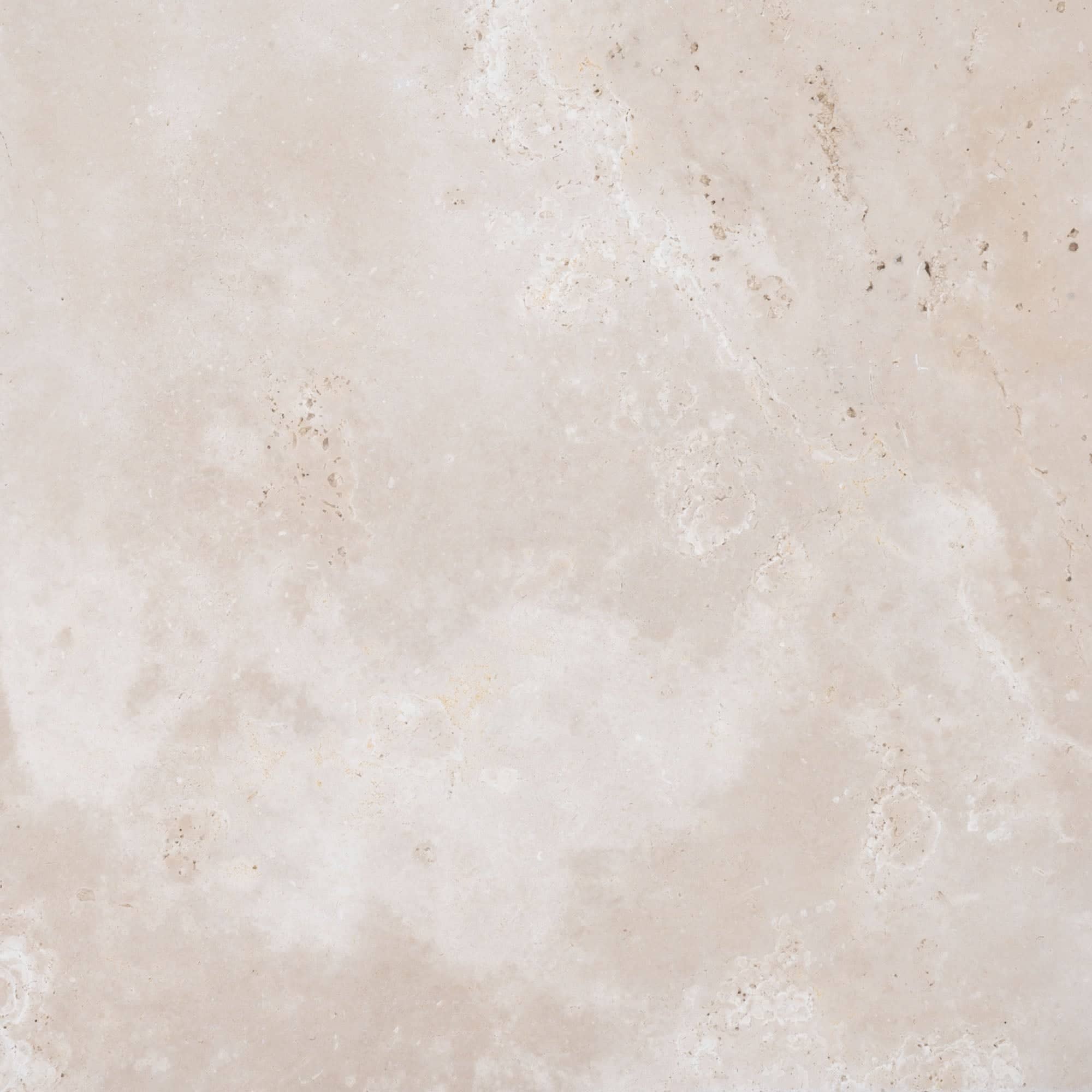 Ivory Travertine Tumbled 24x24 3cm Paver - Premium