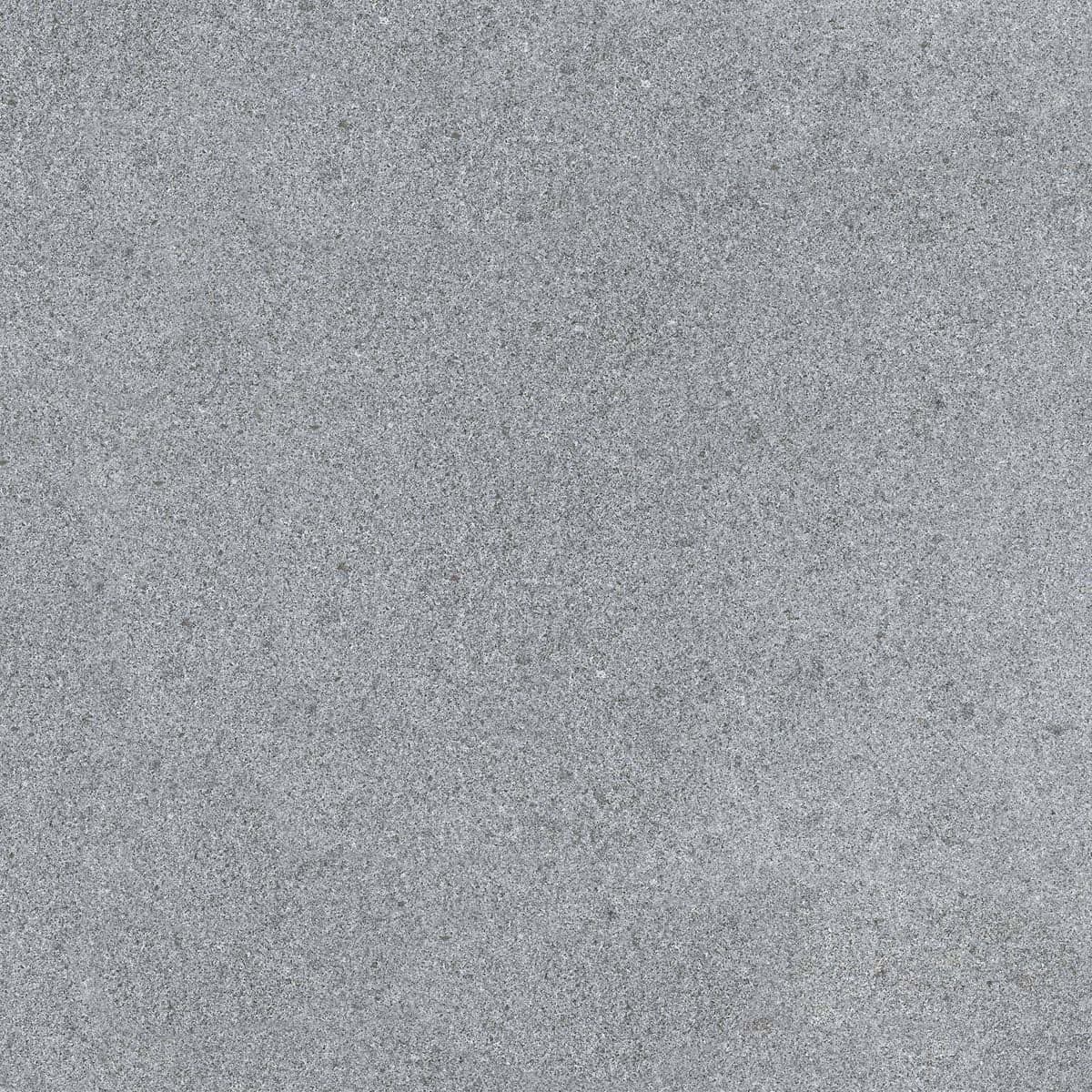 Close-up view of the Sira Gray Matte 24x24x2cm Rectified Porcelain Paver from Stonelux. The matte finish features a smooth, uniform gray surface with subtle texture, ideal for modern hardscape projects like patios and pool decks. Perfect for sleek outd...