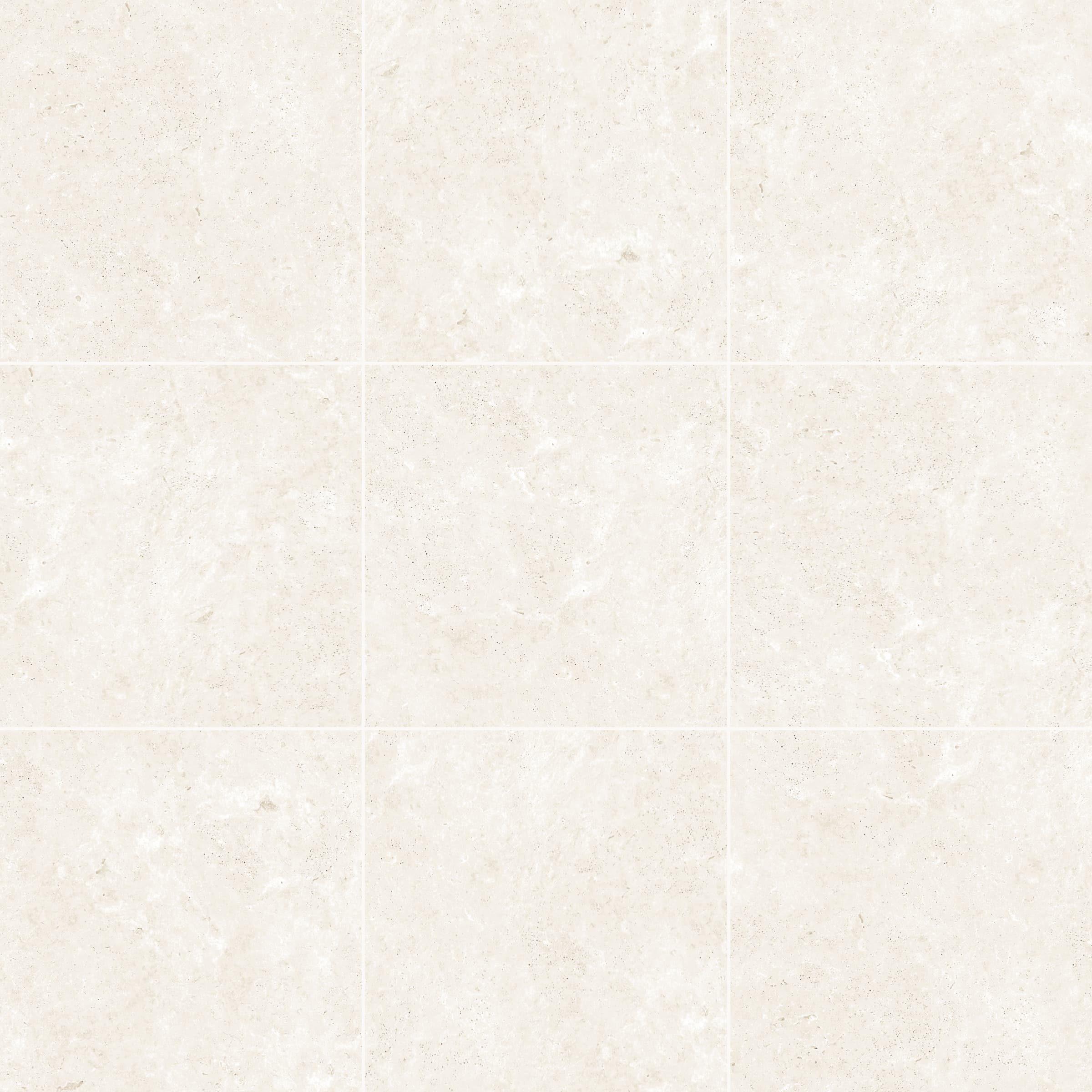 Close-up of Travertine Beige Matte 24x24x2cm Rectified Porcelain Paver, showcasing a smooth matte finish with subtle beige tones and natural stone-like texture. Ideal for patios and pool decks, offering a sophisticated, durable surface for outdoor proj...