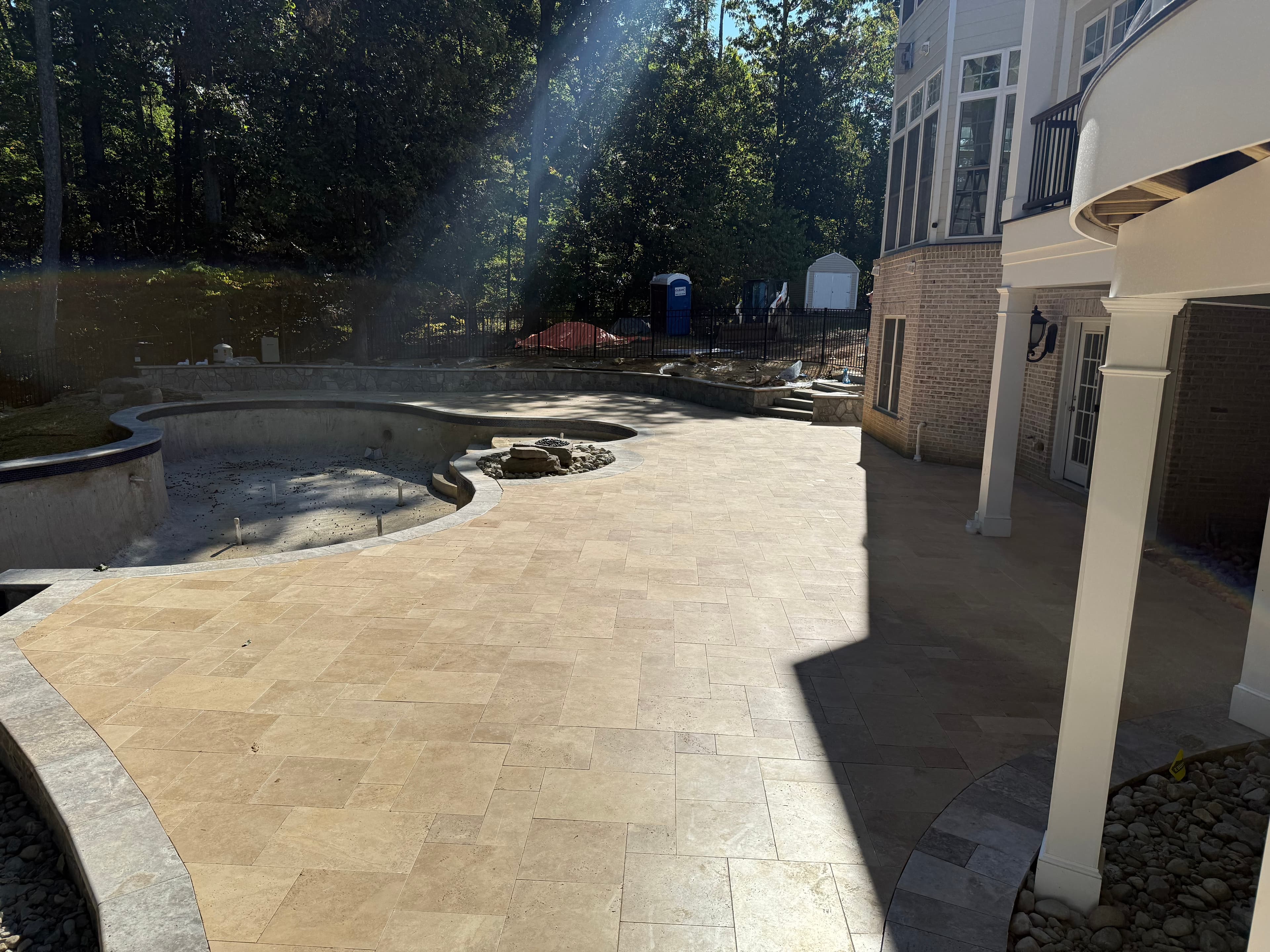 Walnut Travertine Tumbled 16x24 3cm Paver - Premium - View 3