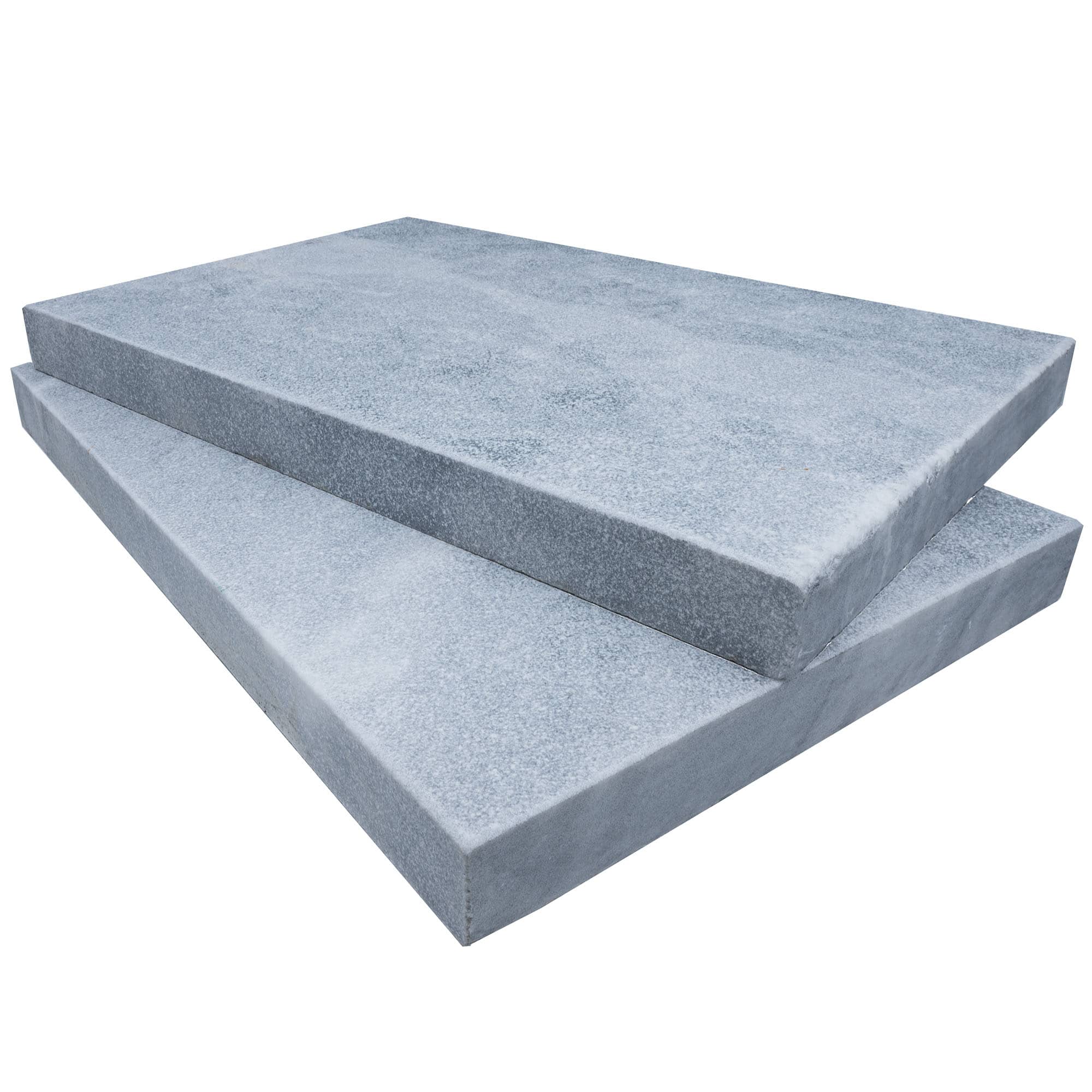 Arctic Grey Marble Sand Blasted 16x24x2 Eased Edge Coping