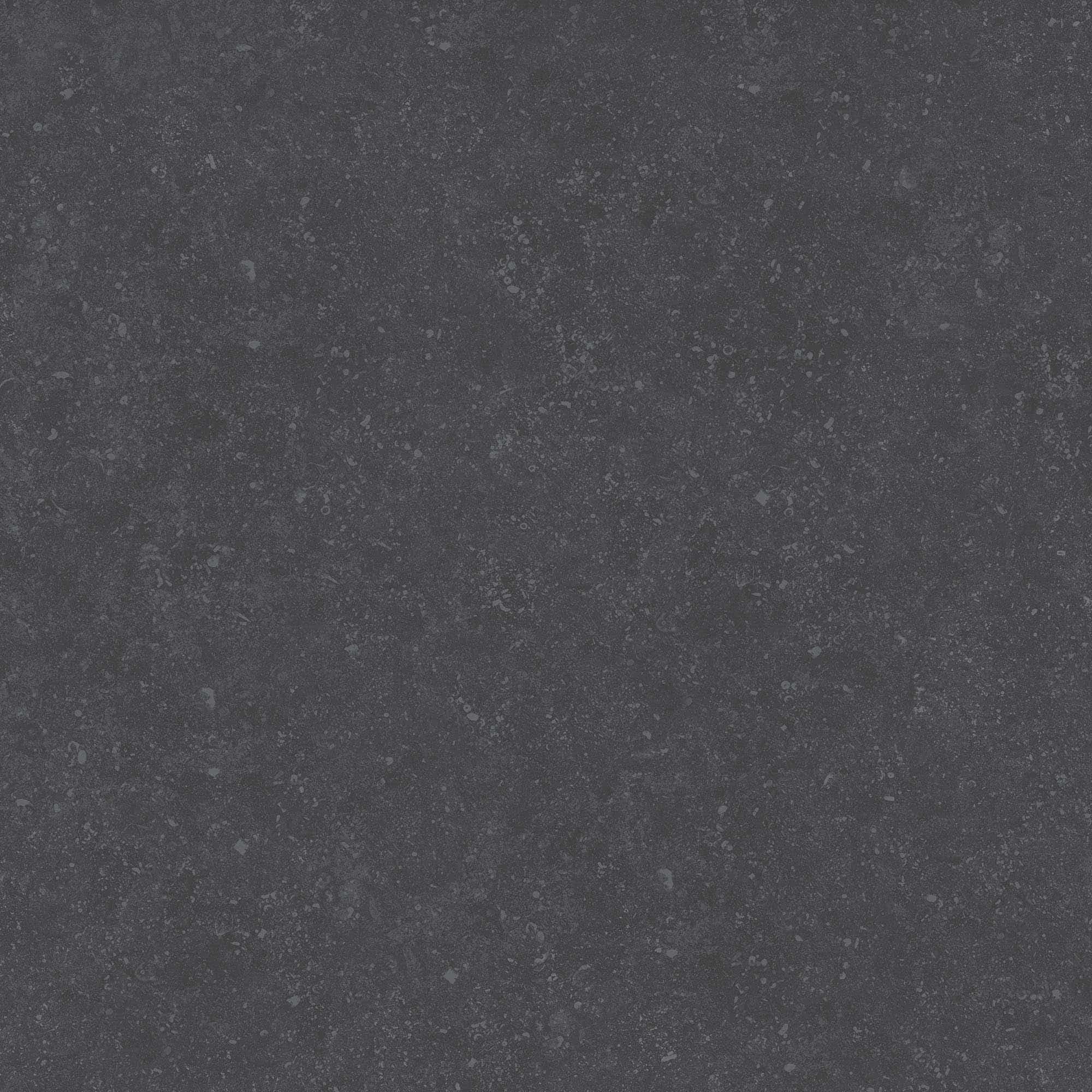 Close-up of Blue Stone Black Matte 24x24x2cm Rectified Porcelain Paver by STONELUX. The porcelain surface features a matte finish with a deep black color and subtle texture, ideal for modern hardscape projects and pool decks.