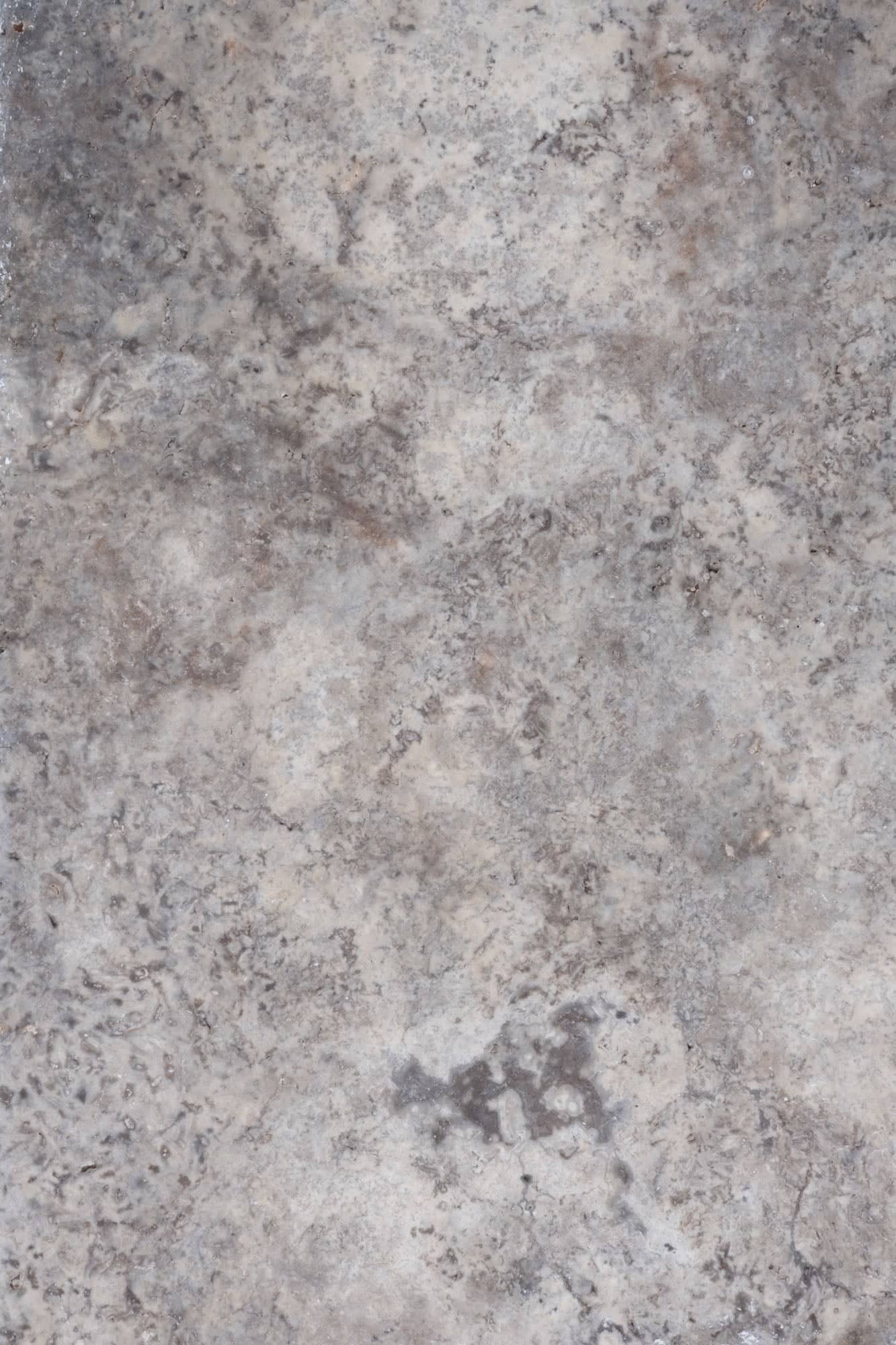 Silver Travertine Tumbled 16x24 3cm Paver - Premium