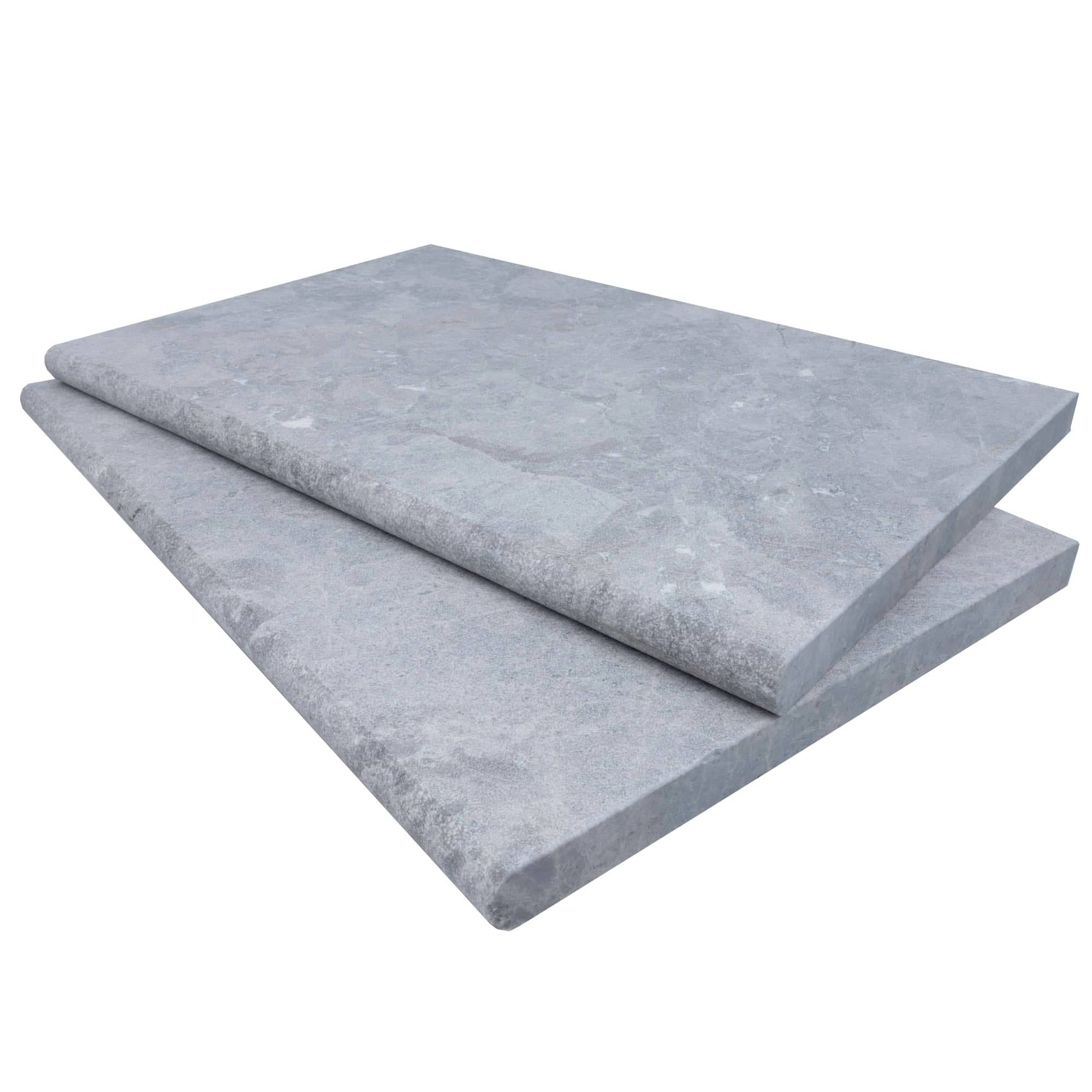 Tundra Grey Marble Sand Blasted 16x24x3cm Single Bullnose Coping