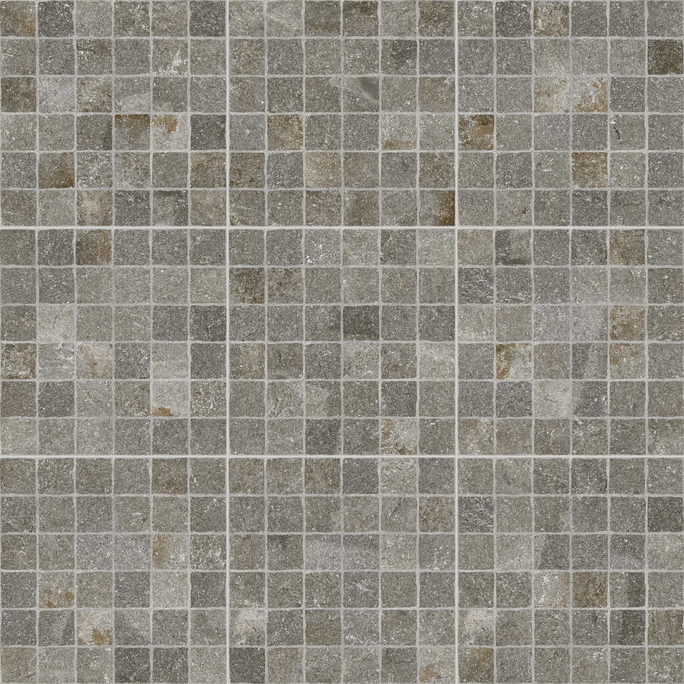 STONELUX Porfido Gray Matte 24x24x2cm Rectified Porcelain Paver in Porcelain Pavers - Porcelain