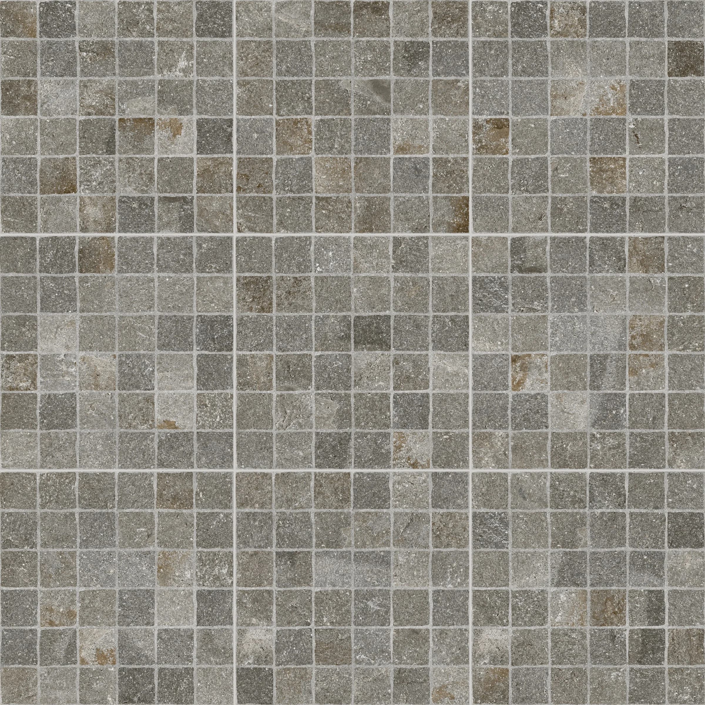 STONELUX Porfido Gray Matte 24x24x2cm Rectified Porcelain Paver in Porcelain Pavers - Porcelain