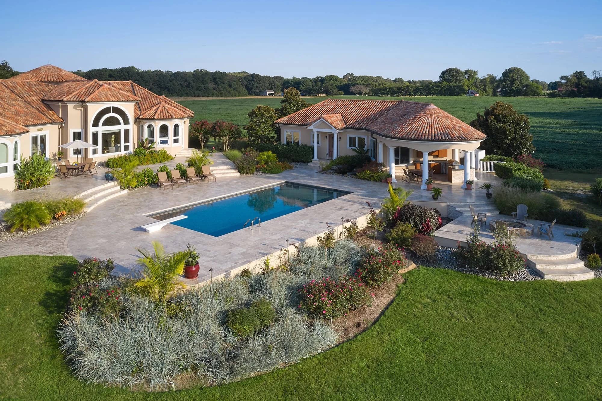 The Riverfront Retreat – Philly Travertine Villa